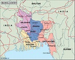 bangladesh political map | Order and download bangladesh political map