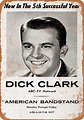 1961 Dick Clark American Bandstand Metal Sign - 9x12 inch - Vintage ...