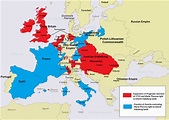 Alliances in Europe 1740 : r/europe