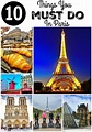 10 Things You MUST DO in Paris | Plain Chicken®