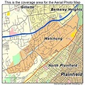 Aerial Photography Map of Watchung, NJ New Jersey