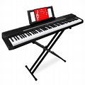 Best Choice Products 88-Key Digital Piano Set with Weighted Keys ...