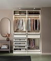 PAX - 系統衣櫃/衣櫥組合, 白色, 150x58x201 公分 | IKEA 線上購物
