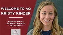 Kristy Kinzer Named Aquinas Men’s & Women’s Swimming Head Coach