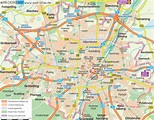 Map of Munich (City in Germany, Bavaria) | Welt-Atlas.de