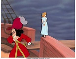 Peter Pan Captain Hook and Wendy Production Cel Setup on Master | Lot ...