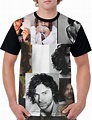 Michael Hutchence T Shirt Men's Fun Round Neck Short Sleeve Teesshirt ...