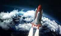 Rocket Ship Wallpapers - Top Free Rocket Ship Backgrounds - WallpaperAccess