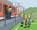 Satire@Spiegel Online: Cartoons Miguel Fernandez Bahnsinn - DER SPIEGEL