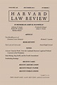 Harvard Law Review: Volume 128, Number 2 - December 2014 by Harvard Law ...