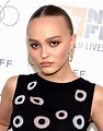 Lily-Rose Depp Wears Cat Eye Makeup to ‘Faithful Man’ Screening