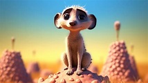 Las suricatas es un personaje de dibujos animados de la película ...