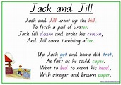 Jack And Jill Nursery Rhyme | Nursery rhymes lyrics, Rhymes lyrics ...