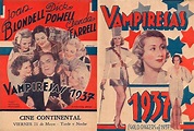 "VAMPIRESAS 1937" MOVIE POSTER - "GOLD DIGGERS OF 1937" MOVIE POSTER