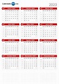 Calendarios 2023 Para Imprimir Descarga Gratis Minimalista - Reverasite