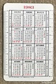 calendario año 1983 - banco exterior de españa - Comprar Calendarios ...