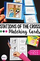 Stations of the Cross Matching Cards Freebie | Sara J Creations