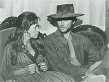 Verna Bloom and Clint Eastwood on the set of High Plains Drifter ...