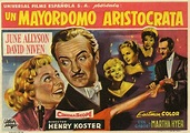 Un mayordomo aristócrata (1957) p.esp. tt0050738 | Vintage movies ...