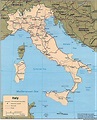 Landkarte Italien (politische Karte) : Weltkarte.com - Karten und ...