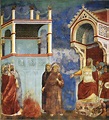 Giotto - La prova del fuoco davanti al sultano (1290-1295 ca), Assisi ...