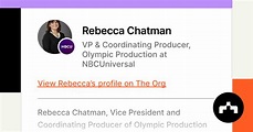 Rebecca Chatman - VP & Coordinating Producer, Olympic Production at ...