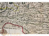 South East part of Germany Kingdom Bohemia Old map Bowen - Mapandmaps