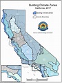 Climate Zone Map California - Large World Map