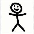 Stick Man Stick figure, Happy Stick Man, smiley, desktop Wallpaper ...