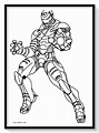 💪💪 Dibujos De Iron Man Para Colorear En Linea 💪💪 Colorear E Imprimir ...