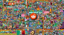 Así queda el mural de Reddit de 2022 en r/place - The Art of Gaming
