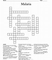Malaria Crossword - WordMint