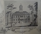 Augusta Georgia City Hall C 1850 Reproduction Print - Etsy