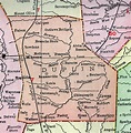 Duplin County, North Carolina, 1911, Map, Rand McNally, Kenansville ...