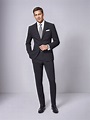 61 How To Wear Black Suit For Men Work Outfit -Gallery- | Suits men ...