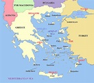 About Aegean Sea, facts and maps - IILSS-International institute for ...