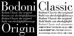 Bodoni Classic font free download for Web, Figma or Photoshop.