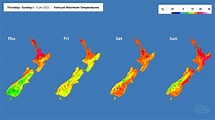 New Zealand weather: Cool days ahead after record heat, but ...