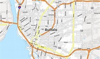 Map of Buffalo, New York - GIS Geography