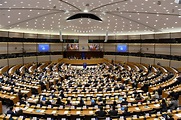 General view of the European Parliament hemicycle in Brussels - Energy Post