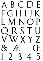 Ancient Roman Letters Font - Popular New Fonts