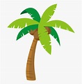 Clip Art Pe De Coco - Palm Tree Cartoon Png, Transparent Png ...