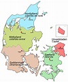 Organización territorial de Dinamarca