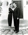 Jean Harlow with husband Paul Bern, 1932. | Jean harlow, Harlow, Old ...