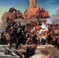 Hernan Cortés erobert Reich der Azteken: Leichen verpesteten ...
