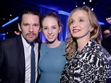 At the Academy Awards Nominee Luncheon, Ethan Hawke was accompanied ...