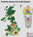 Population Density in the United Kingdom : r/MapPorn
