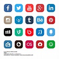 Social Media Icons Vector Png at GetDrawings | Free download