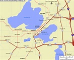 Map of Madison Wisconsin - TravelsMaps.Com