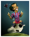 RONALDINHO FC Barcelona Caricature | ubicaciondepersonas.cdmx.gob.mx